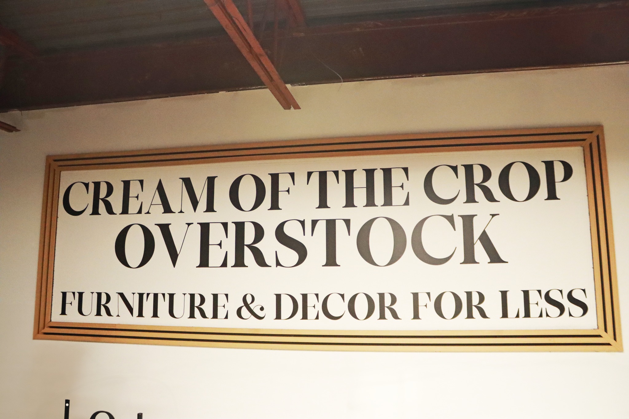Cream of the Crop Overstock